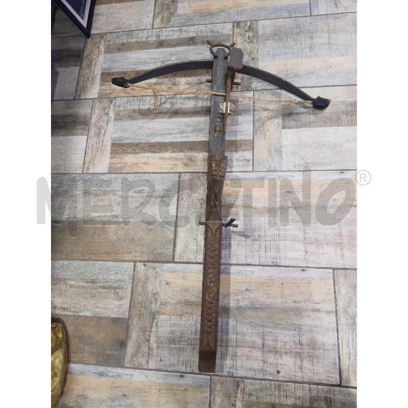BALESTRA MEDIOVALE  LEGNO | Mercatino dell'Usato Settimo torinese 1