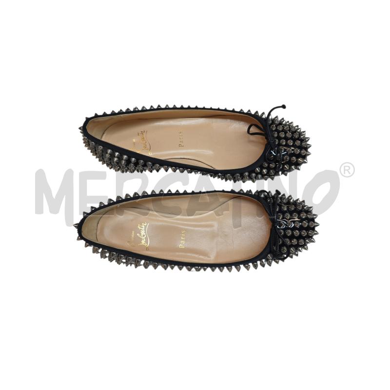 BALLERINA CHRISTIAN LOUBOUTIN VERNICE NERE BORCCHIE | Mercatino dell'Usato Settimo torinese 2