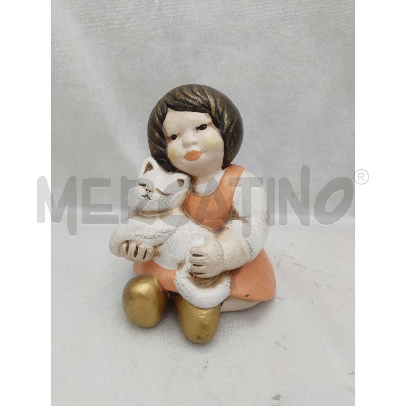 BAMBINA CON GATTO THUN EDIZIONE SPECIALE UNICEF | Mercatino dell'Usato Settimo torinese 1