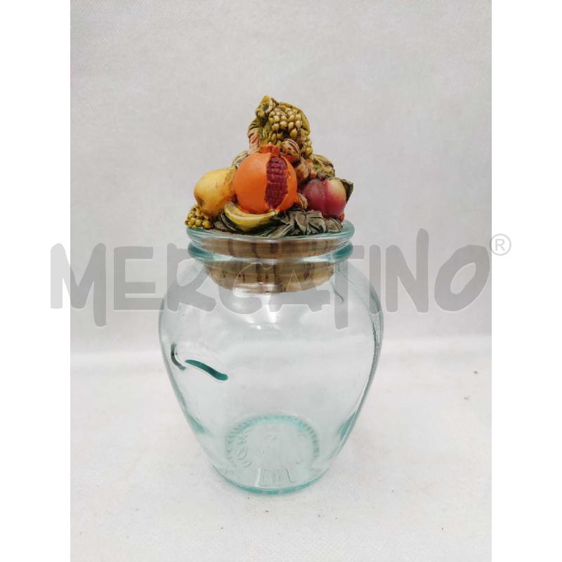 BARATTOLO VETRO NADIR PICCOLO CON FRUTTA | Mercatino dell'Usato Settimo torinese 2