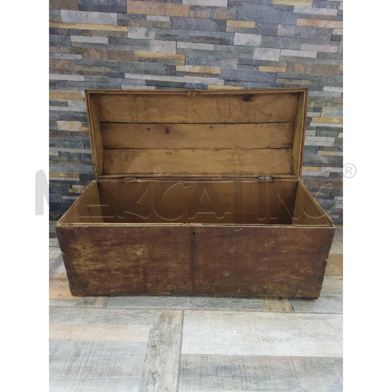 BAULE LEGNO 900 ABETE | Mercatino dell'Usato Settimo torinese 2