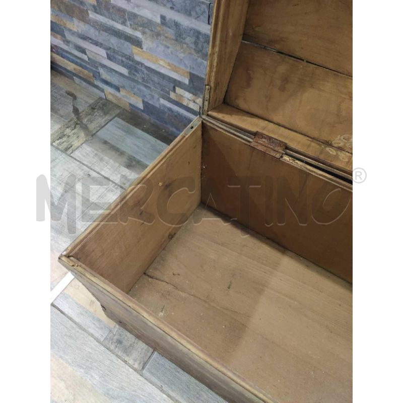 BAULE LEGNO 900 ABETE | Mercatino dell'Usato Settimo torinese 3