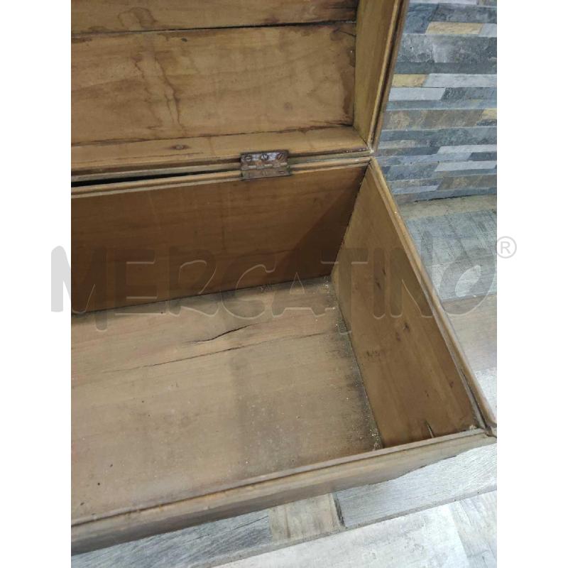 BAULE LEGNO 900 ABETE | Mercatino dell'Usato Settimo torinese 4