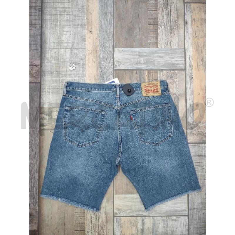 BERMUDA UOMO LEVI'S SCURO 501 FONDO SFRANGIATO | Mercatino dell'Usato Settimo torinese 2