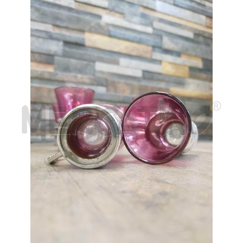 BICCHIERI PZ. 6 DECOR CRISTALLERIE | Mercatino dell'Usato Settimo torinese 4