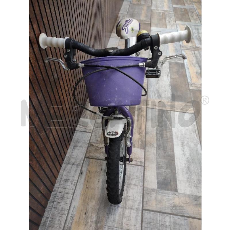 BICICLETTA BAMBINA ROLLMAR VIOLA STELLA | Mercatino dell'Usato Settimo torinese 2