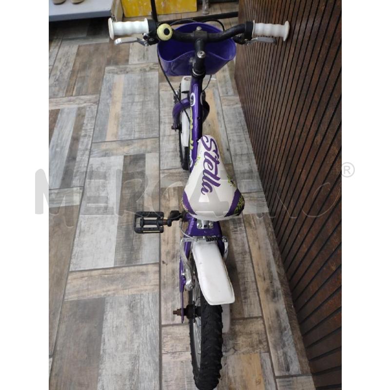 BICICLETTA BAMBINA ROLLMAR VIOLA STELLA | Mercatino dell'Usato Settimo torinese 3