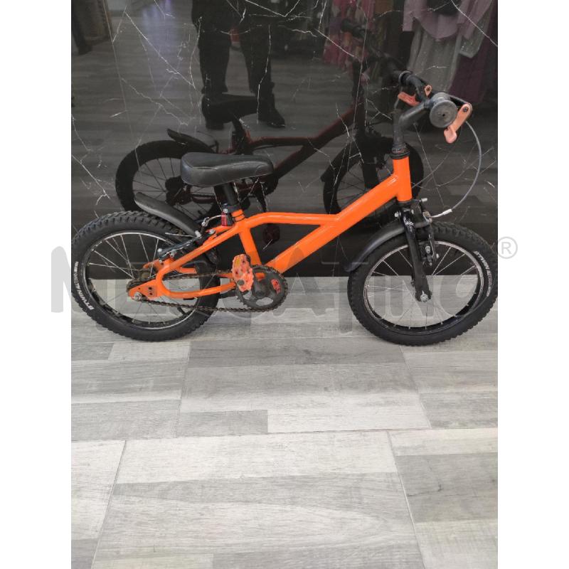 BICICLETTA BAMBINO BTWIN ARANCIONE 16  | Mercatino dell'Usato Settimo torinese 2