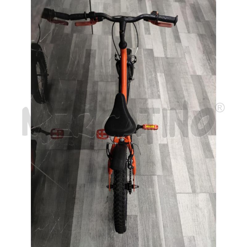 BICICLETTA BAMBINO BTWIN ARANCIONE 16  | Mercatino dell'Usato Settimo torinese 3