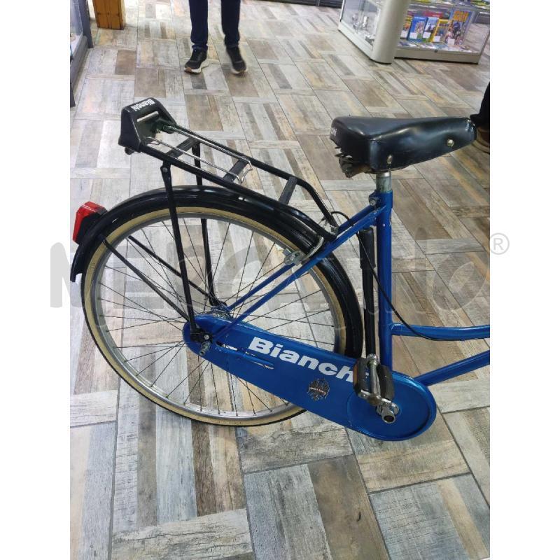 BICICLETTA DONNA BIANCHI BLUETT MODELLO OLANDESE DIAMETRO 26 | Mercatino dell'Usato Settimo torinese 5