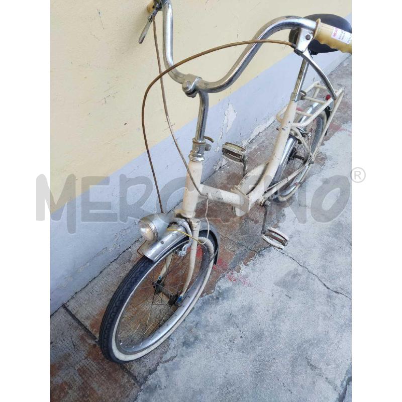 BICICLETTA GAZZELLA BIANCA VERNICITI | Mercatino dell'Usato Settimo torinese 2