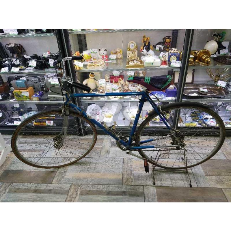 BICICLETTA UOMO MAZZUCCHELLI AZZURRA CON CAMBIO | Mercatino dell'Usato Settimo torinese 1