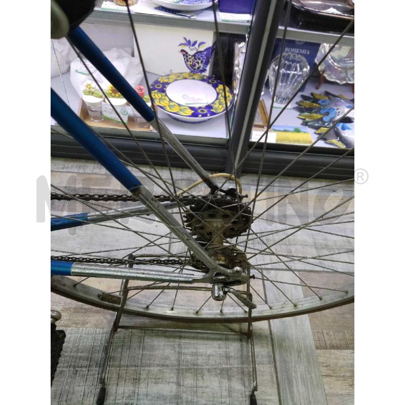 BICICLETTA UOMO MAZZUCCHELLI AZZURRA CON CAMBIO | Mercatino dell'Usato Settimo torinese 3