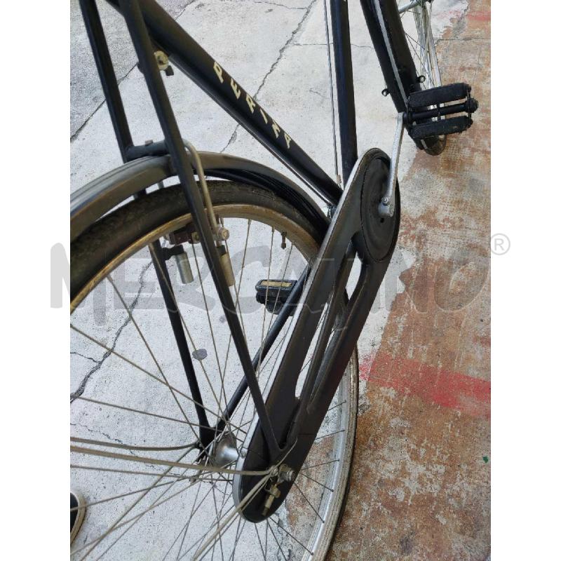 BICICLETTA UOMO NERA PERINA FRENI A BACCHETTA | Mercatino dell'Usato Settimo torinese 5