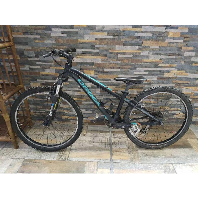 BICICLETTA UOMO  NORBEA AZZURRA E NERA  DA 24 | Mercatino dell'Usato Settimo torinese 1