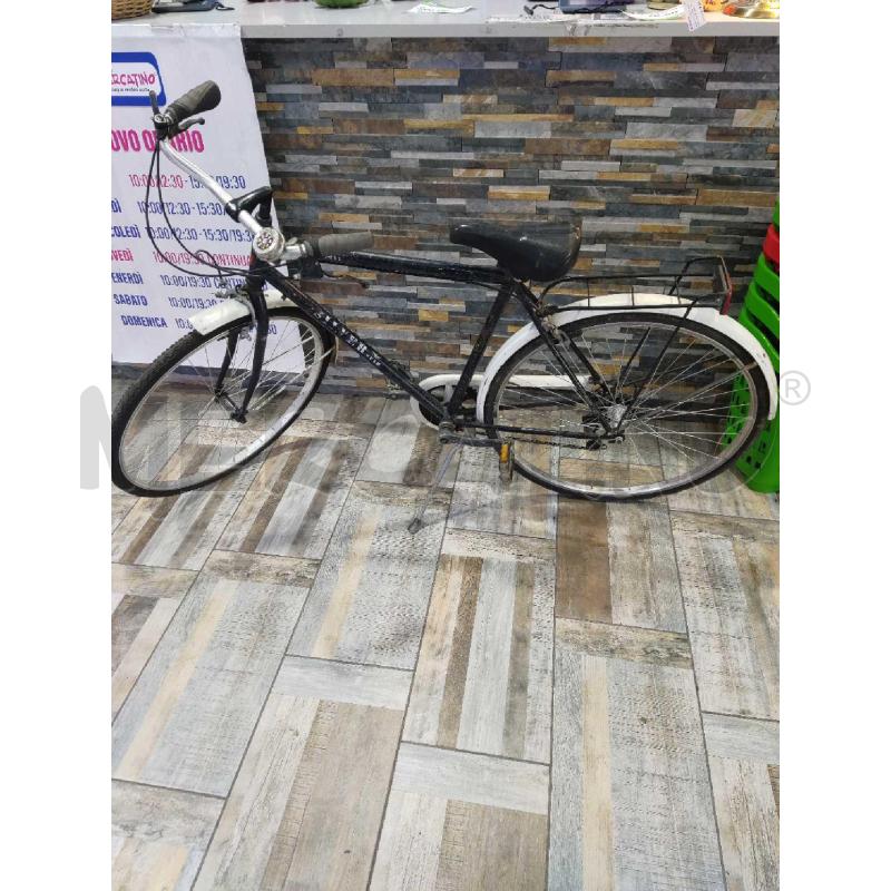 BICICLETTA UOMO   SHIMANO SILVER NERA | Mercatino dell'Usato Settimo torinese 1
