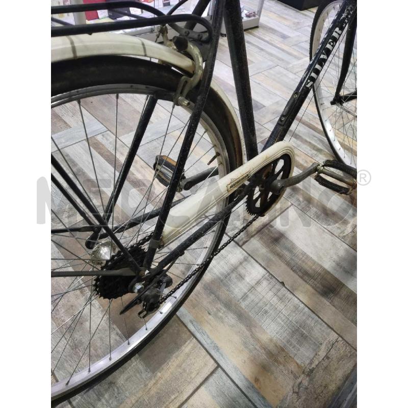 BICICLETTA UOMO   SHIMANO SILVER NERA | Mercatino dell'Usato Settimo torinese 5