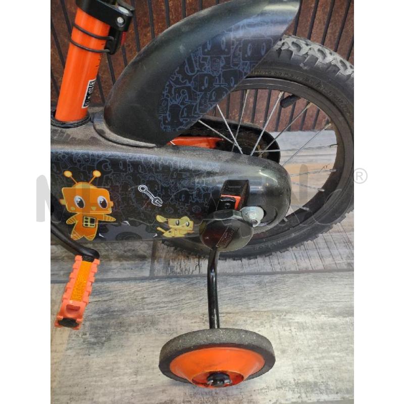 BICICLETTINA BAMBINO BTWIN ROBOT 500 ARANCIONE | Mercatino dell'Usato Settimo torinese 4