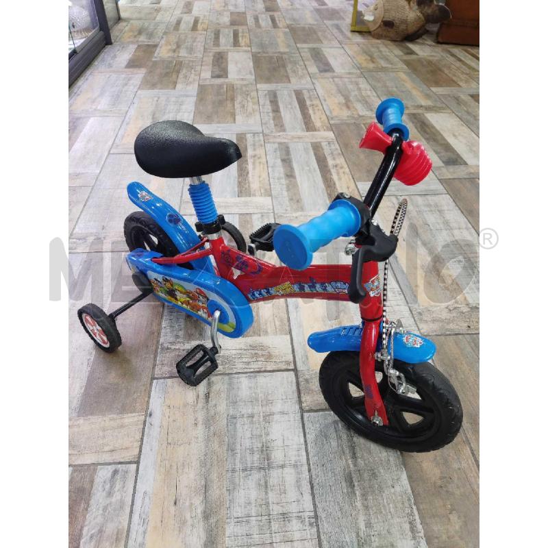 BICICLETTINA ROSSA E BLU PAW | Mercatino dell'Usato Settimo torinese 1