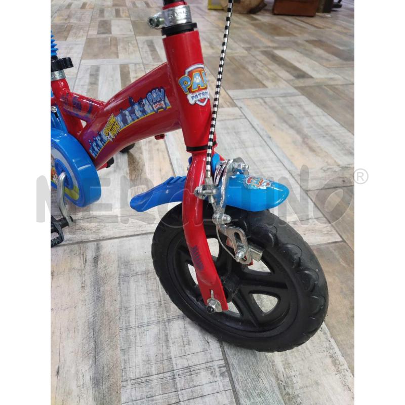 BICICLETTINA ROSSA E BLU PAW | Mercatino dell'Usato Settimo torinese 3