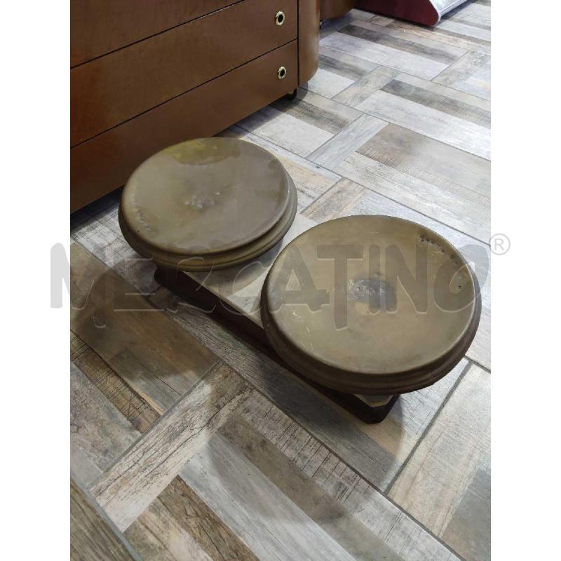 BILANCIA VINTAGE MARRONE CON RIPIANO BIANCO | Mercatino dell'Usato Settimo torinese 5