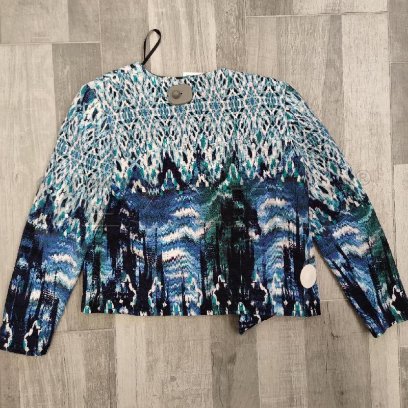 BLAZER DONNA H&M FANTASIA BLU BIANCA SFUMATA | Mercatino dell'Usato Settimo torinese 2