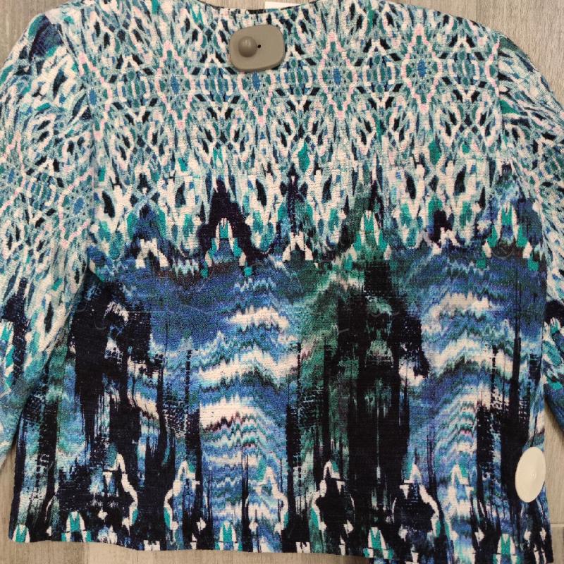 BLAZER DONNA H&M FANTASIA BLU BIANCA SFUMATA | Mercatino dell'Usato Settimo torinese 3