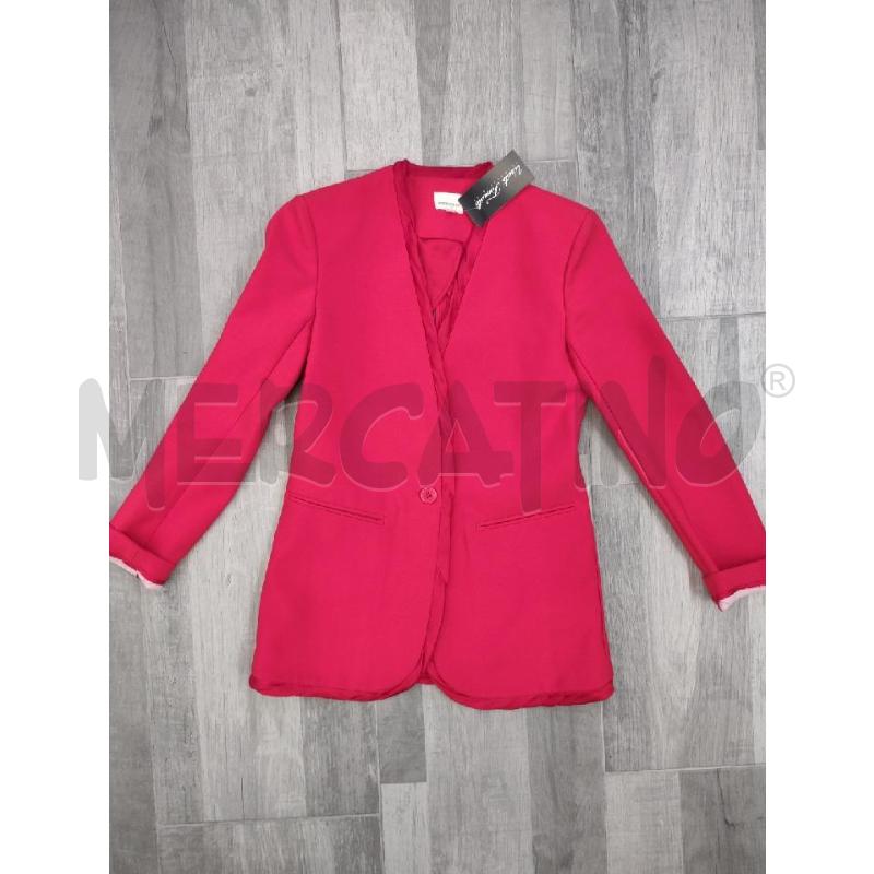 BLAZER DONNA MISS SIXTY ROSSO BORDO RASO | Mercatino dell'Usato Settimo torinese 1