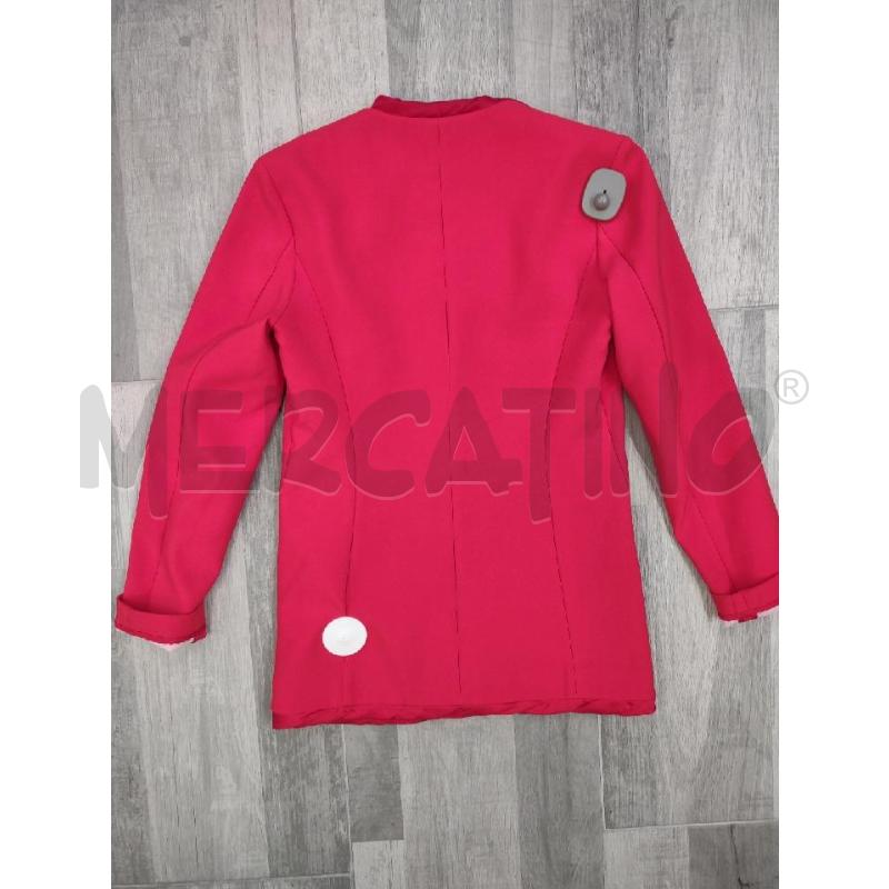 BLAZER DONNA MISS SIXTY ROSSO BORDO RASO | Mercatino dell'Usato Settimo torinese 2