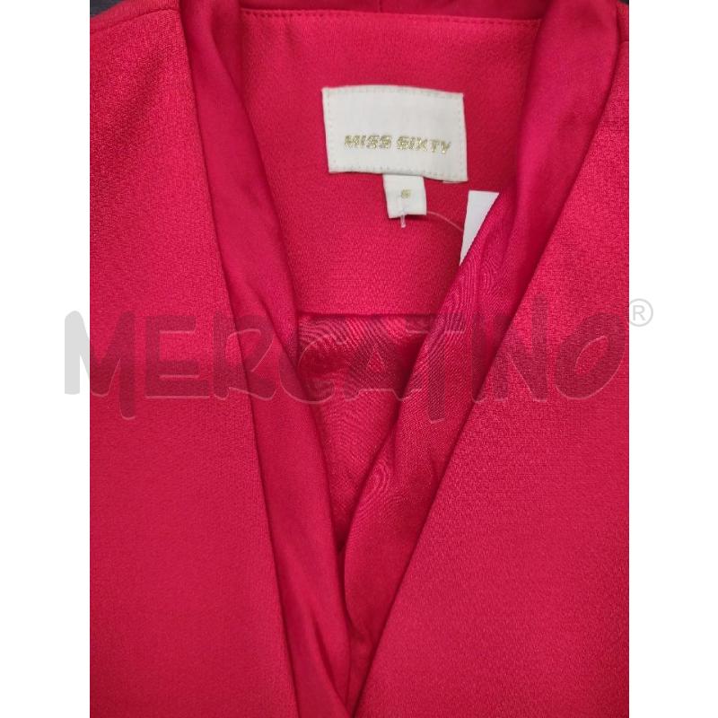 BLAZER DONNA MISS SIXTY ROSSO BORDO RASO | Mercatino dell'Usato Settimo torinese 3