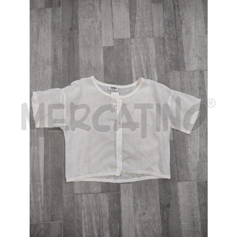 BLUSA DONNA ASPESI BASIC LINO BIANCA BOTTONC | Mercatino dell'Usato Settimo torinese 1