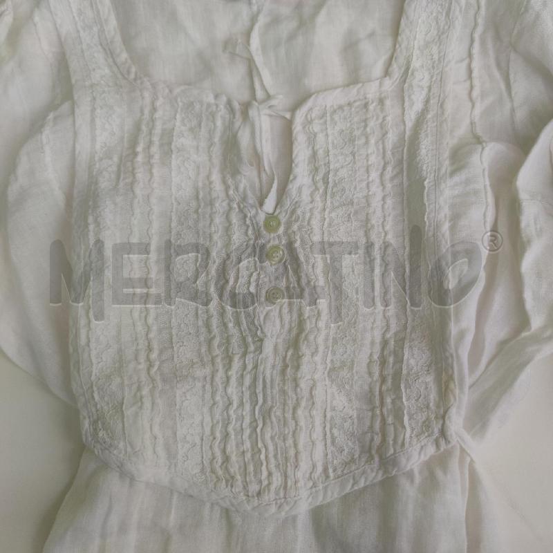 BLUSA DONNA MAX&CO LINO BIANCA PIZZO | Mercatino dell'Usato Settimo torinese 4