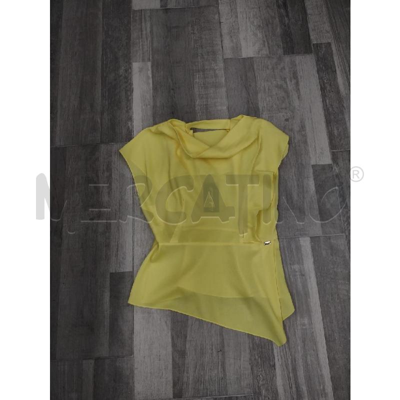 BLUSA DONNA NENETTE GIALLA VOULANT | Mercatino dell'Usato Settimo torinese 1