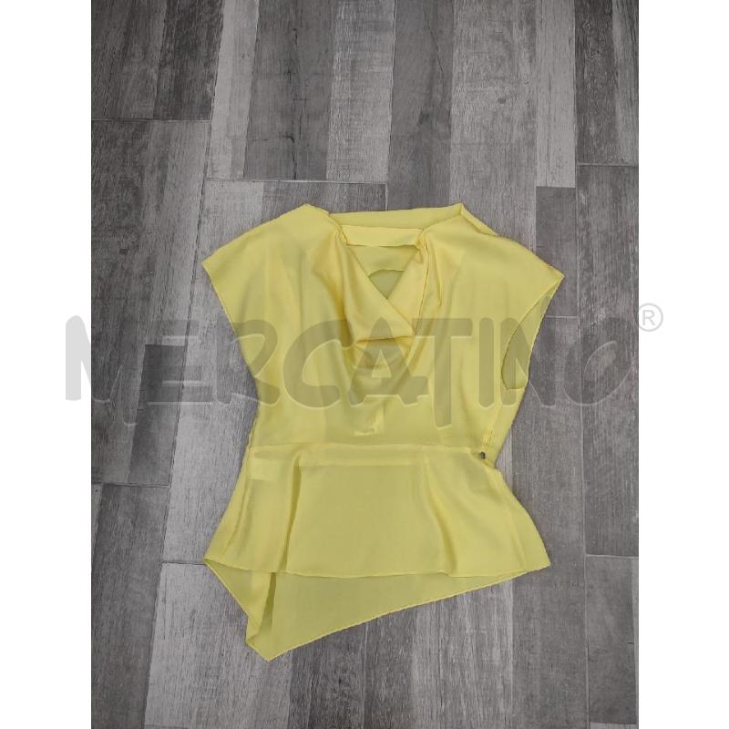 BLUSA DONNA NENETTE GIALLA VOULANT | Mercatino dell'Usato Settimo torinese 2