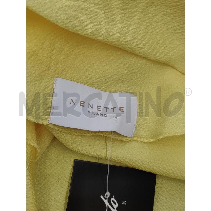 BLUSA DONNA NENETTE GIALLA VOULANT | Mercatino dell'Usato Settimo torinese 3
