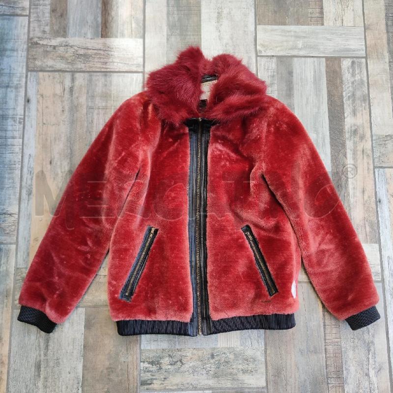 BOMBERINO/ECO PELLICCIA PEPE JEANS ROSSO PROFILI ECO | Mercatino dell'Usato Settimo torinese 1