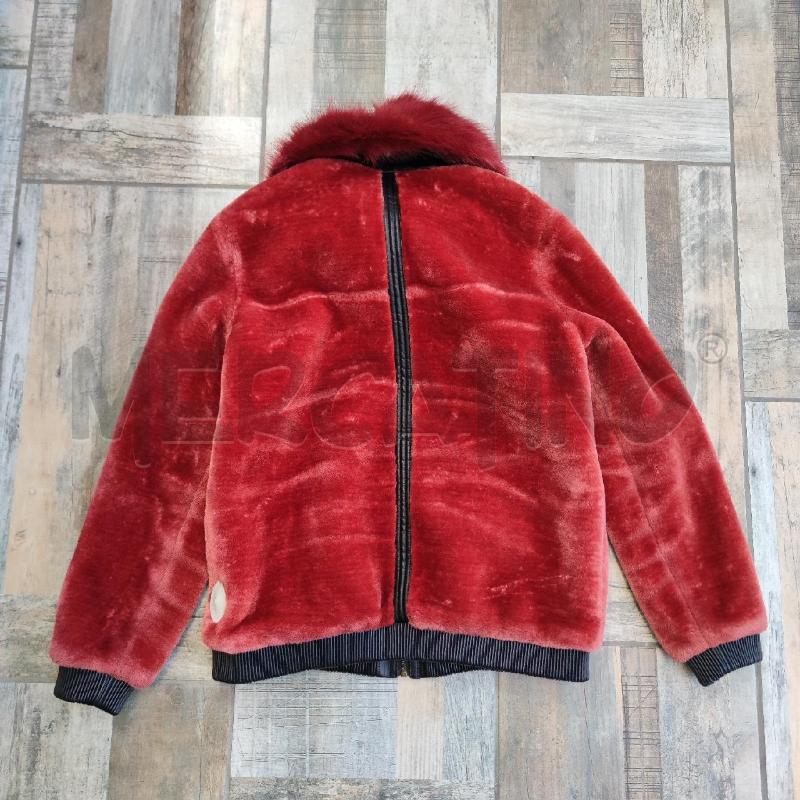 BOMBERINO/ECO PELLICCIA PEPE JEANS ROSSO PROFILI ECO | Mercatino dell'Usato Settimo torinese 2