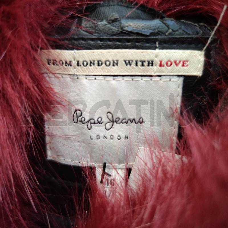 BOMBERINO/ECO PELLICCIA PEPE JEANS ROSSO PROFILI ECO | Mercatino dell'Usato Settimo torinese 3