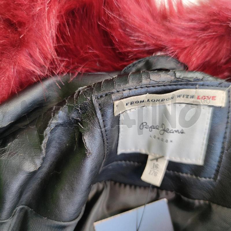 BOMBERINO/ECO PELLICCIA PEPE JEANS ROSSO PROFILI ECO | Mercatino dell'Usato Settimo torinese 5