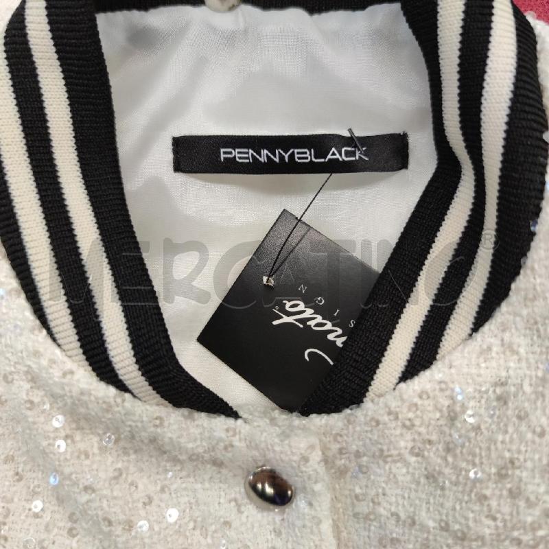 BOMBER DONNA PENNYBLACK TWEED PAILLETTES PROFILI NERI BIANCHI RIGHE | Mercatino dell'Usato Settimo torinese 4