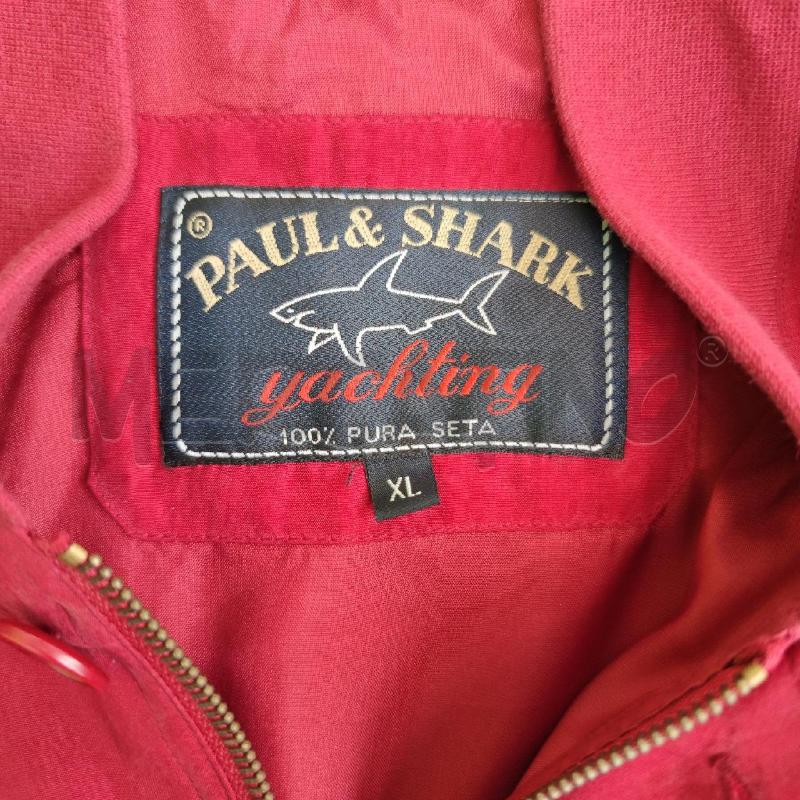 BOMBER UOMO PAUL&SHARK ROSSO PURA SETA | Mercatino dell'Usato Settimo torinese 3