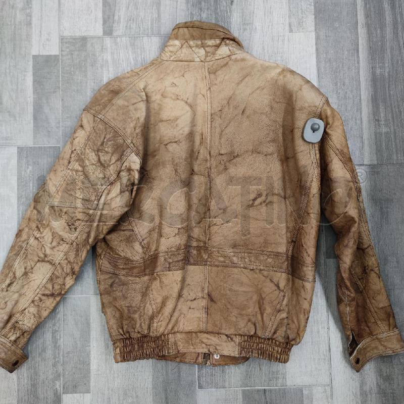 BOMBER UOMO PELLE OUSSAMA CUIR NOCCIOLA EFFETTO SFUMATO | Mercatino dell'Usato Settimo torinese 2