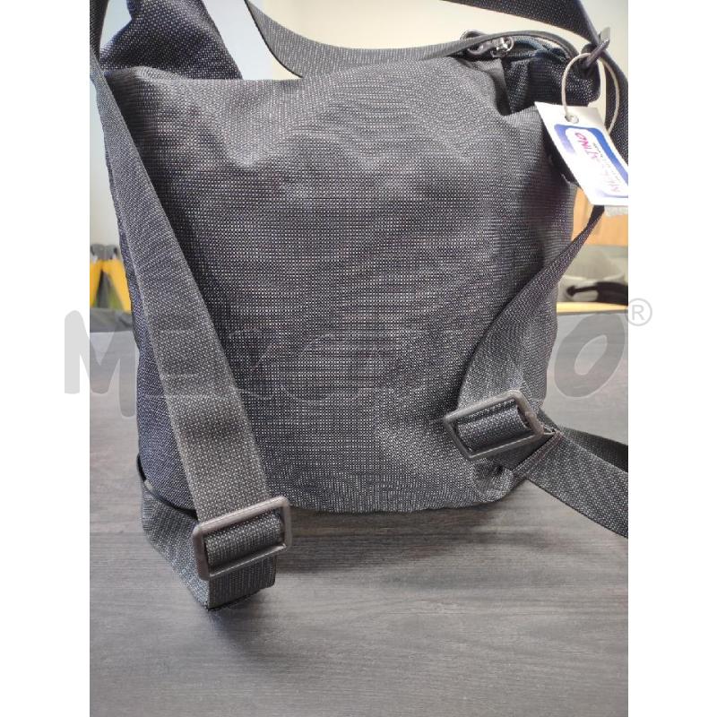 BORSA/ZAINO MANDARINA DUCK GRIGIA EFFETTO PUNTINATO | Mercatino dell'Usato Settimo torinese 4