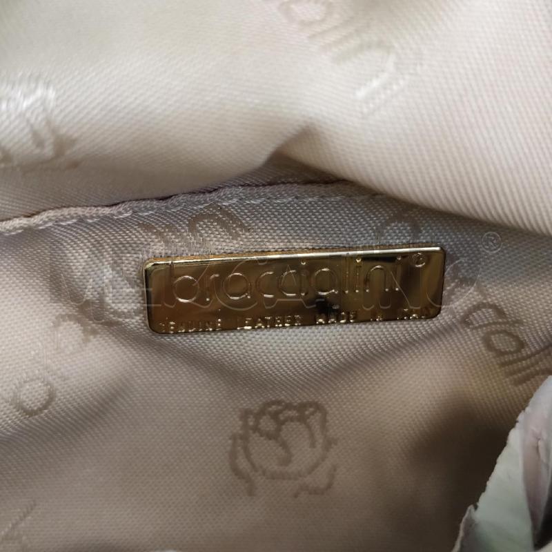 BORSA A MANO BRACCIALINI PELLE FIORELLINI | Mercatino dell'Usato Settimo torinese 4