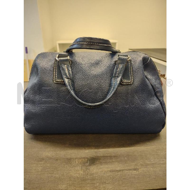 BORSA A MANO DIVA'S PELLE BLU  | Mercatino dell'Usato Settimo torinese 2