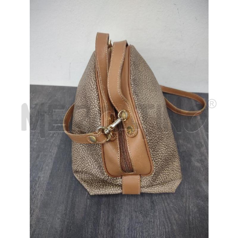BORSA BORBONESE STAMPA TAPIRO BEIGE | Mercatino dell'Usato Settimo torinese 3
