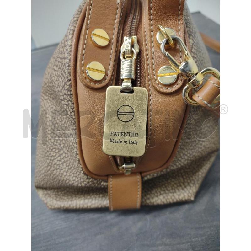 BORSA BORBONESE STAMPA TAPIRO BEIGE | Mercatino dell'Usato Settimo torinese 4