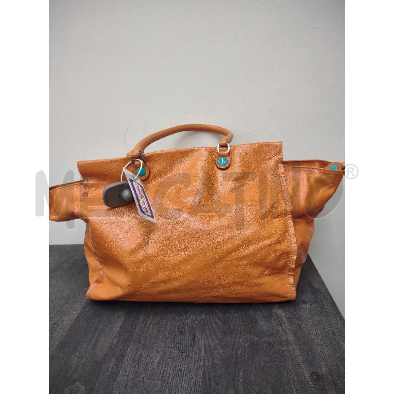 BORSA DONNA ARANCIONE PELLE GABS | Mercatino dell'Usato Settimo torinese 1