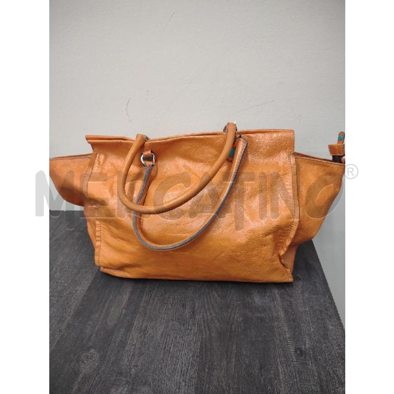 BORSA DONNA ARANCIONE PELLE GABS | Mercatino dell'Usato Settimo torinese 3