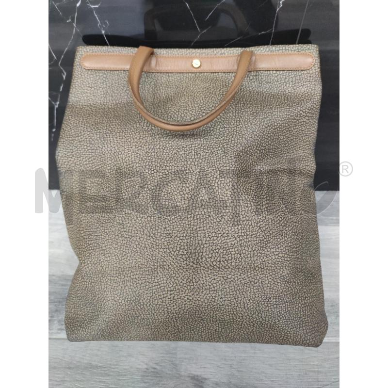 BORSA DONNA A MANO BORBONESE REDWALL PELLE STAMPA TAPIRO | Mercatino dell'Usato Settimo torinese 2